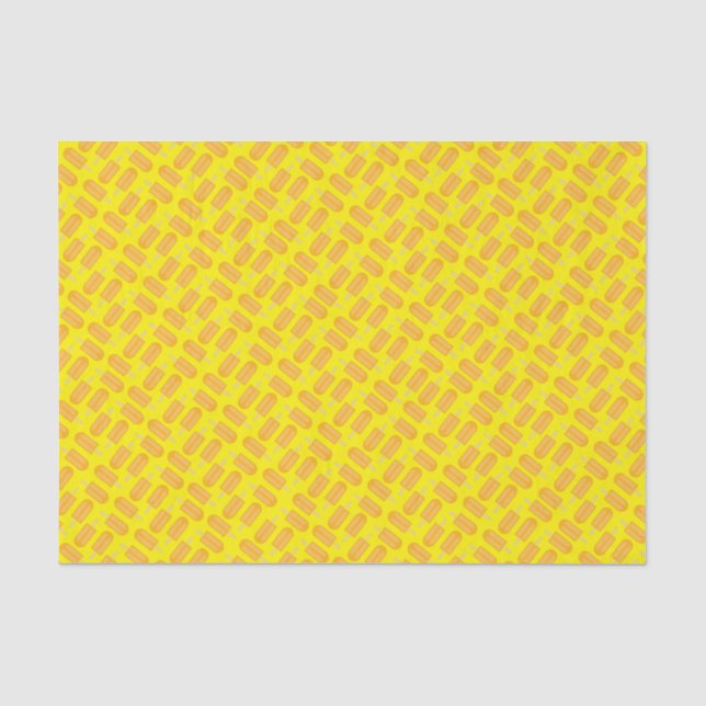 Popsicle Cute Summer 1st Birthday Party Theme Tissue Paper (Front)