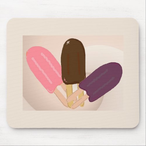 Popsicle Delight Mouse Pad