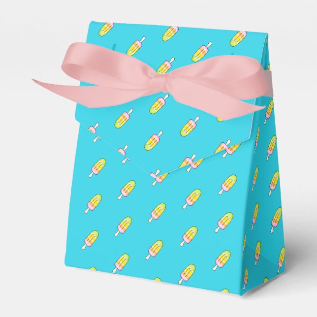 Popsicle Favor Boxes (Front Side)