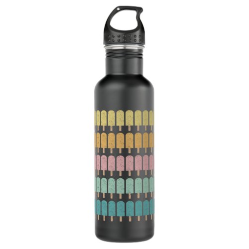 Popsicle ice cream gift stainless steel water bottle
