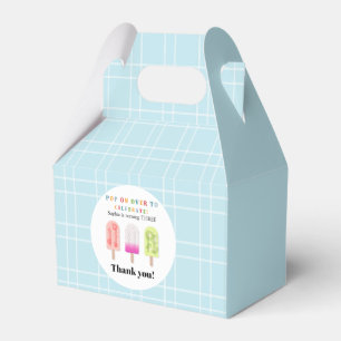 Popsicle Party Favor Boxes