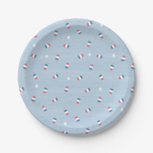 Popsicle Party Plates  Summer BBQ Plates