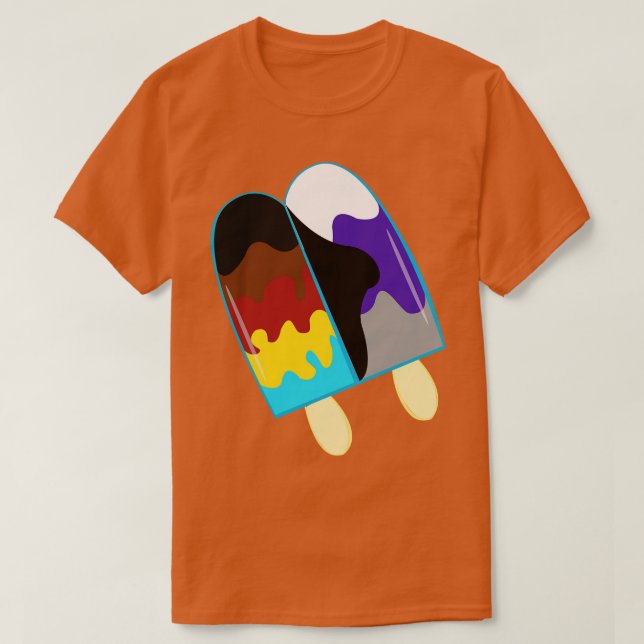 Popsicle Pride 25 T-Shirt (Design Front)