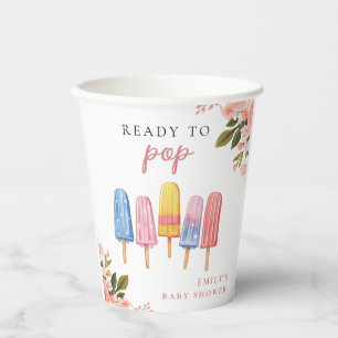 Popsicle Ready to Pop Baby Shower Paper Cups