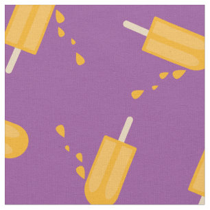 Popsicles Cute Kids Summer Fabric