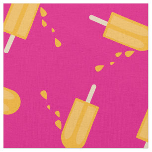 Popsicles Cute Kids Summer Fabric
