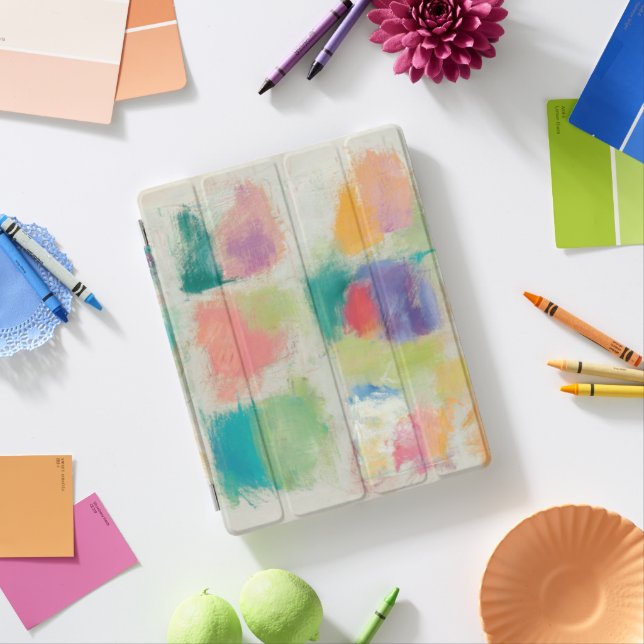 Popsicles Horizontal Stone Abstract Print iPad Smart Cover (In Situ)