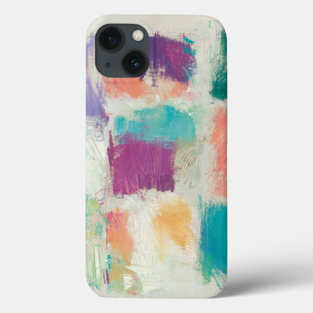 Popsicles II Stone Abstract Print | Mike Schick Case-Mate iPhone Case (Back)