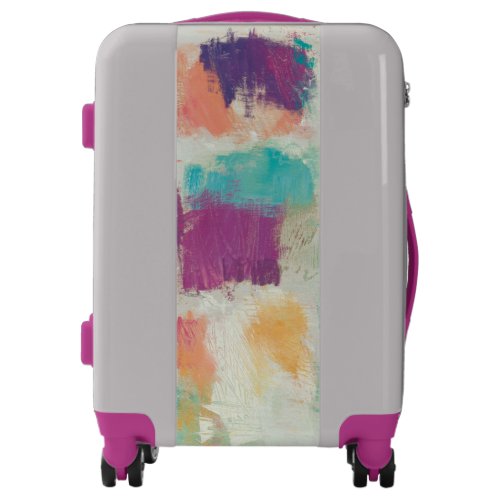 Popsicles II Stone Abstract Print  Mike Schick Luggage