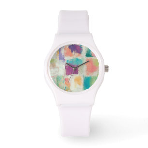 Popsicles II Stone Abstract Print Mike Schick Watch