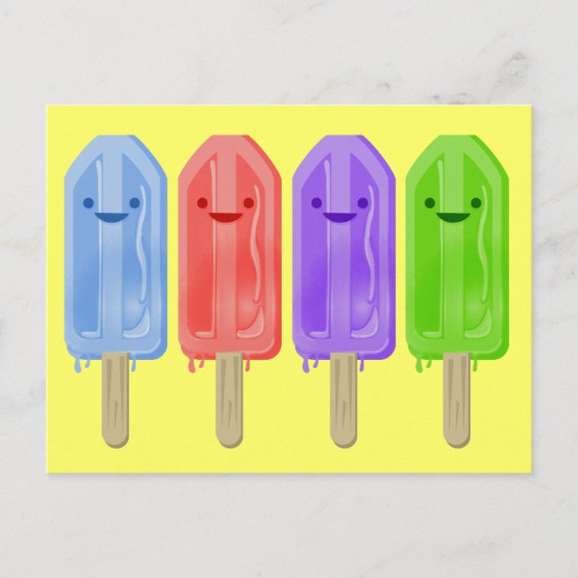 Popsicles Postcard (Front)