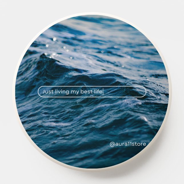 PopSocket Just living my best life aura11store (Popsocket)