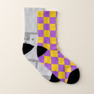 Poptropica Binary Bard Socks
