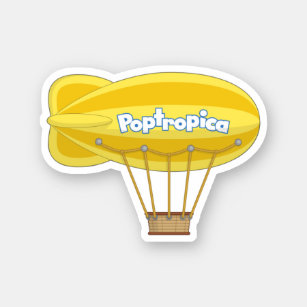 Poptropica Blimp Sticker
