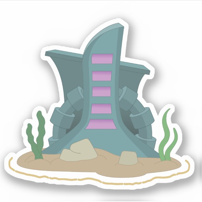 Poptropica Mission Atlantis Sticker (Front)