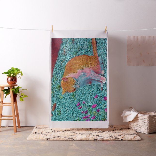 popular Animals - Cat Fabric (In Situ)
