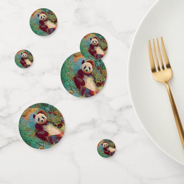 popular Animals - Panda 1 Confetti (Group)