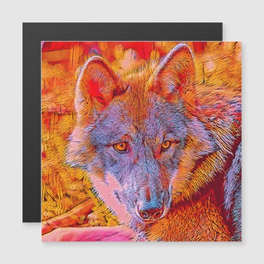 popular Animals -Wolf (Front/Back)
