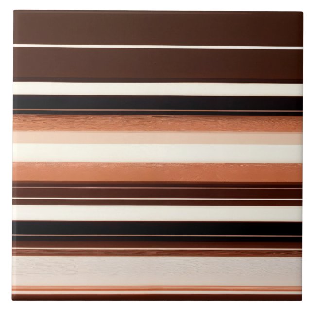 Popular Brown White Linen Texture Collection Ceramic Tile (Front)