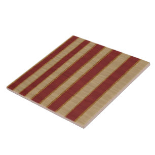 Popular Burgundy Gold Luxury Linen Collection Ceramic Tile