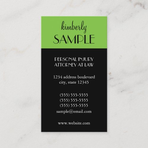 Popular Business Card