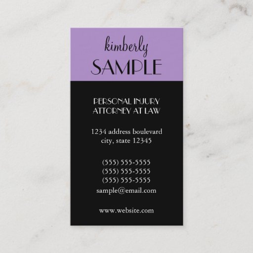 Customizable Popular Business Card Template