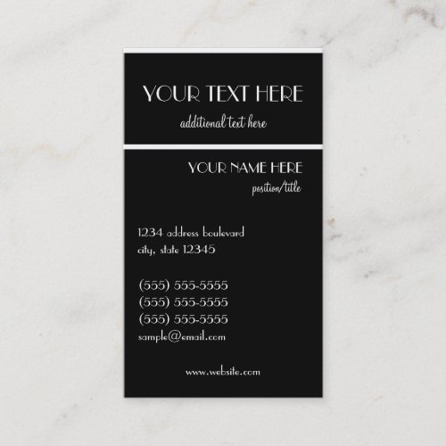 Popular Business Card Template