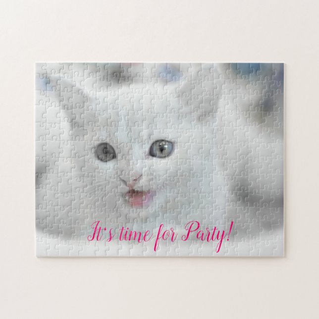Popular Cat Design Gift Jigsaw Puzzle (Horizontal)