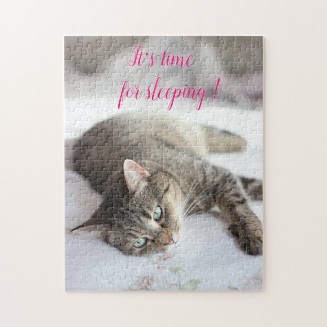 Popular Cat Design Gift Jigsaw Puzzle (Vertical)