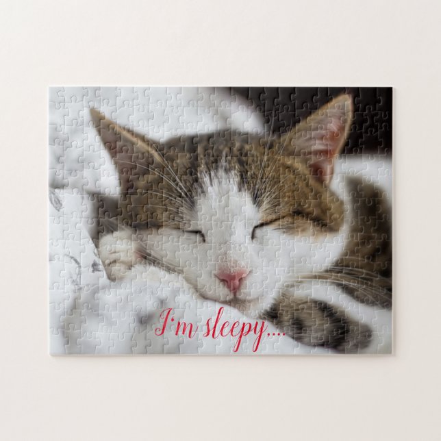 Popular Cat Design Gift Jigsaw Puzzle (Horizontal)