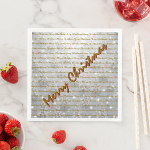 Popular Christmas Luxury Christmas Trees Paper Dinner Napkins