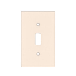  Popular delicate cream.  Light Switch Cover