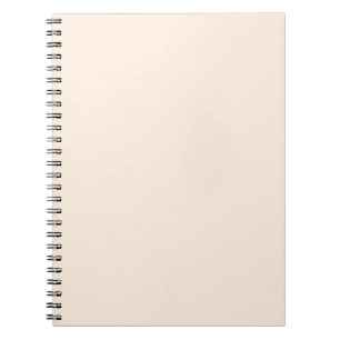 Popular delicate cream. Notebook