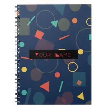Popular Geometric Design Notebook by stopnbuy at Zazzle