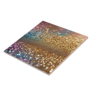 Popular Glitter Opal Holographic Collection Ceramic Tile