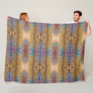 Popular Glitter Opal Holographic Collection Fleece Blanket