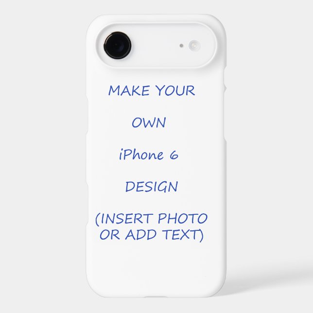 Popular iPhone 7 Case Template Insert Your Photo (Back)