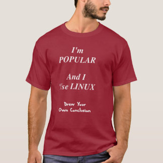 Popular Linux User T-Shirt