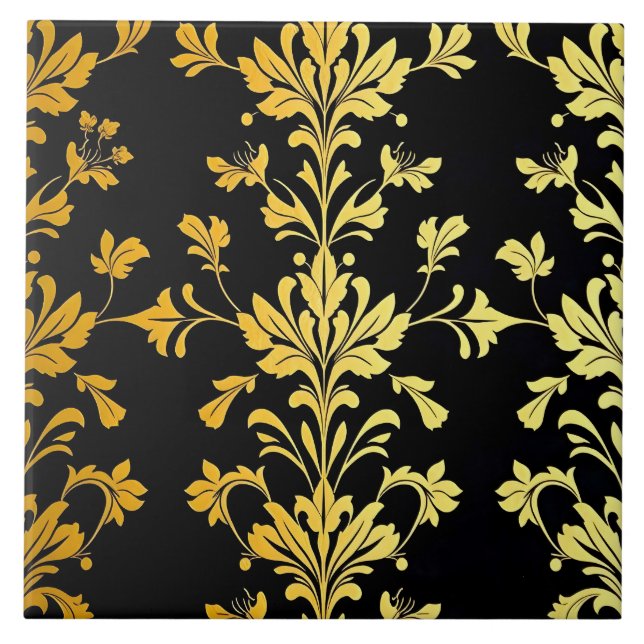 Popular Luxury Elegant Floral Collection Ceramic Tile (Front)