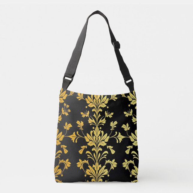 Popular Luxury Elegant Floral Collection Crossbody Bag (Front)