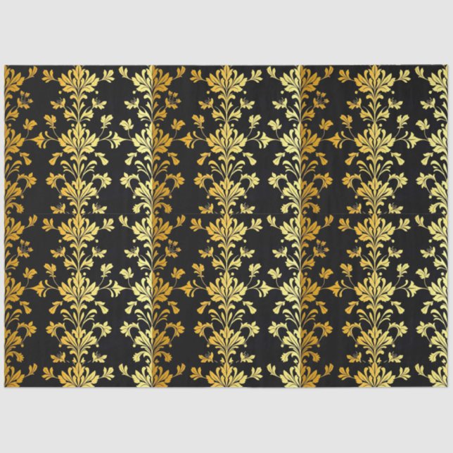 Popular Luxury Elegant Floral Collection Tissue Paper (Front)