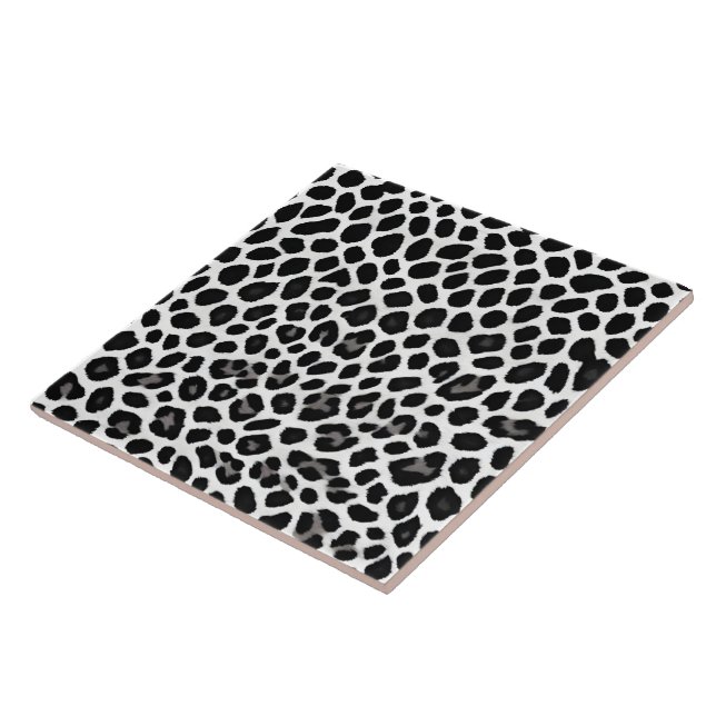 Popular Luxury White Leopard Elegant Collection Ceramic Tile (Side)