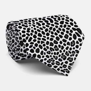 Popular Luxury White Leopard Elegant Collection Neck Tie