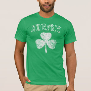 Popular Murphy Shamrock Irish t shirt