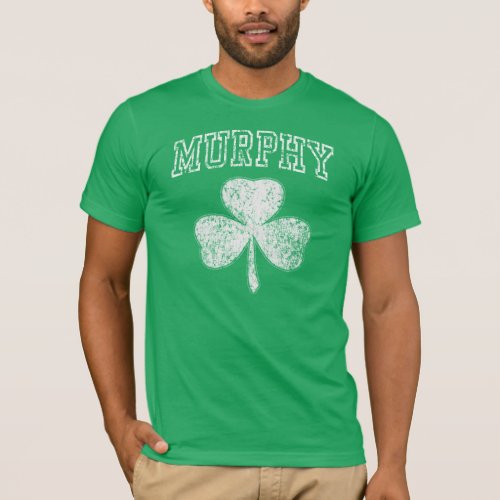 Popular Murphy Shamrock Irish t shirt
