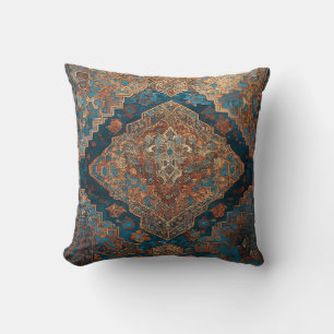 Popular Persian Beautiful Old Pattern Collection Throw Pillow