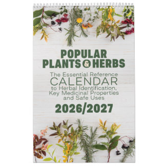 Popular Plants & Herbs - Calendar 2026/2027