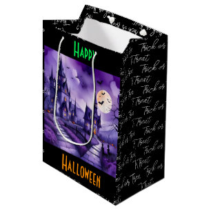 Popular Pumpkin Halloween Autumn Collection Medium Gift Bag