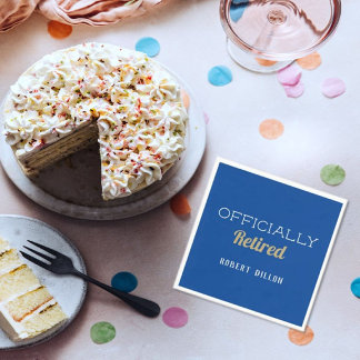 Popular seller!! Retirement napkins