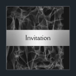Popular Smoke Black Party Invitation save the date<br><div class="desc">Smoke Black Party Invitation save the date Personalized Announcements</div>